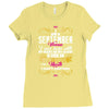 i am a September women Ladies Fitted T-Shirt
