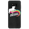 totally straight funny rainbow unicorn gay pride novelty fashion Samsung Galaxy S8 Case