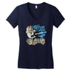 forest fighter Women's V-Neck T-Shirt