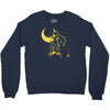 the moon Crewneck Sweatshirt
