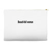 beautifull woman Accessory Pouches