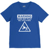 warning does not play well with others V-Neck Tee