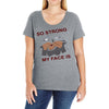 my face Ladies Curvy T-Shirt