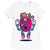 all seeing bunny Ladies Fitted T-Shirt