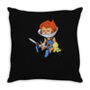 lion ow Throw Pillow