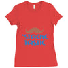 stache tastic Ladies Fitted T-Shirt