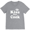 kiss the cook chef V-Neck Tee