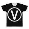 vegan symbol All Over Men's T-shirt