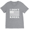 I Dont Kneel V-Neck Tee