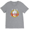 the grey V-Neck Tee