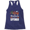 Halloween Kings Are Born In September Racerback Tank