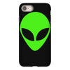 uomo alieno ufo stampa verde fluo divertente mitiche iPhone 8