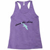 down the shore hooded Racerback Tank