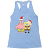 spongebob squarepants and patrick christmas Racerback Tank