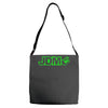 black funny glow in dark glowing Adjustable Strap Totes