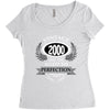 vintage quality without compromise 2000 aged to perfection Women's Triblend Scoop T-shirt