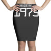 made in 1975 birthday celebration funny party Pencil Skirts