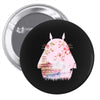 totoro with asian landscape Pin-back button