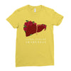 liver cancer awareness Ladies Fitted T-Shirt