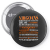 Virgoans Difficult Ones To Understand Zodiac Pin-back button