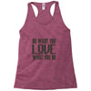 do what you love Racerback Tank