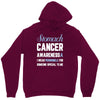 stomach cancer awaneress i wear periwinkle for someone special to me Unisex Hoodie