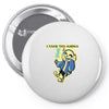 sans' humor Pin-back button