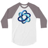 imu logo wt 3/4 Sleeve Shirt