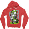 bird and money Zipper Hoodie