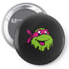raph   tmnt facemelt Pin-back button