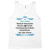Dear Daddy, Thanks for Being my Dad Baby Boy Letter to Father Tank Top