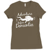adventure before dementia 3 Ladies Fitted T-Shirt