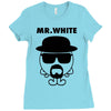 mr. white Ladies Fitted T-Shirt