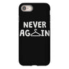 never again iPhone 8