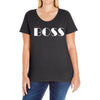 boss bad Ladies Curvy T-Shirt