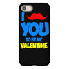 moustache you to be my valentine iPhone 8