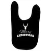 buck merry christmas Baby Bibs