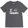 el compadre   the godfather in spanish espanol movie symbol mexcian te V-Neck Tee