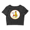 calvin hobbes Crop Top