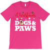 christmas dogs and paws T-Shirt
