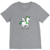 irish unicorn V-Neck Tee