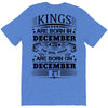 Real Kings Are Born On December 27 T-Shirt