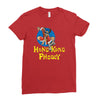 hong kong phooey Ladies Fitted T-Shirt