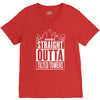 straight outta tilted towers V-Neck Tee