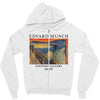 Edvard Munch Skrik Zipper Hoodie