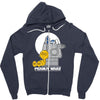 peanut wars Zipper Hoodie