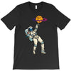 astronaut basketball planet T-Shirt