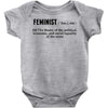 Feminist Noun Baby Onesie