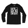 v3 eat sleep code Long Sleeve Shirts