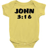 john 3 16 Baby Onesie